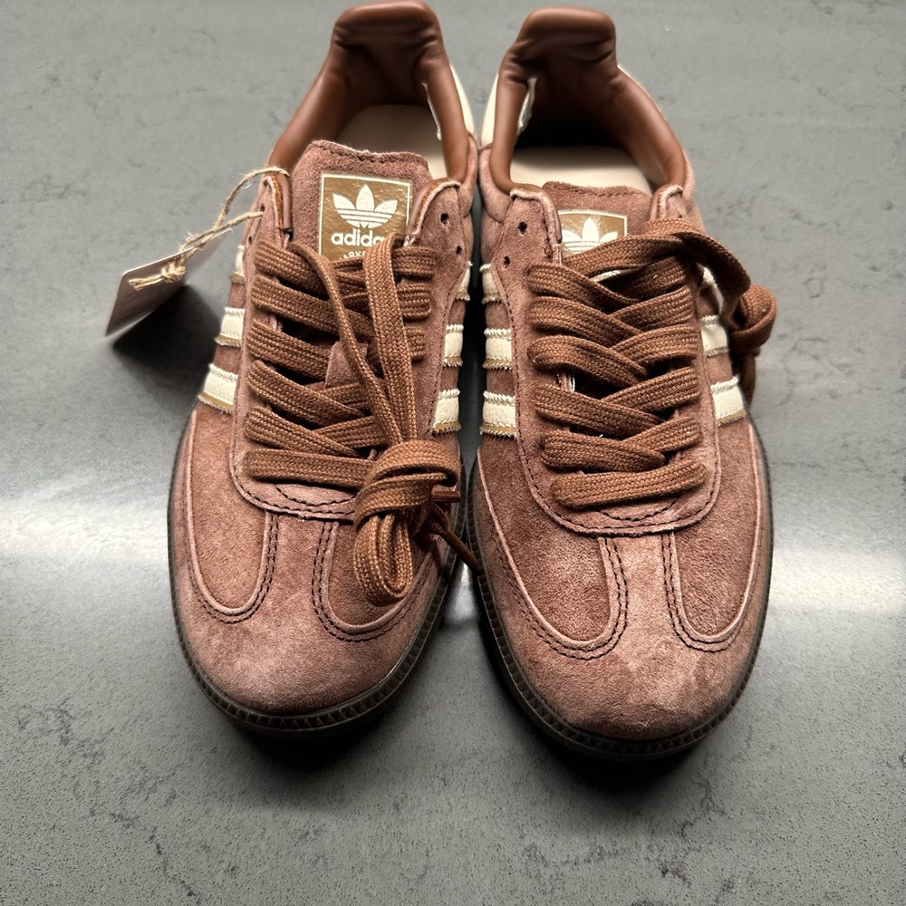 Adidas Samba OG “Preloved Brown” Suede Sneakers Womens 7 (Men’s 6/12) - Picture 6 of 7